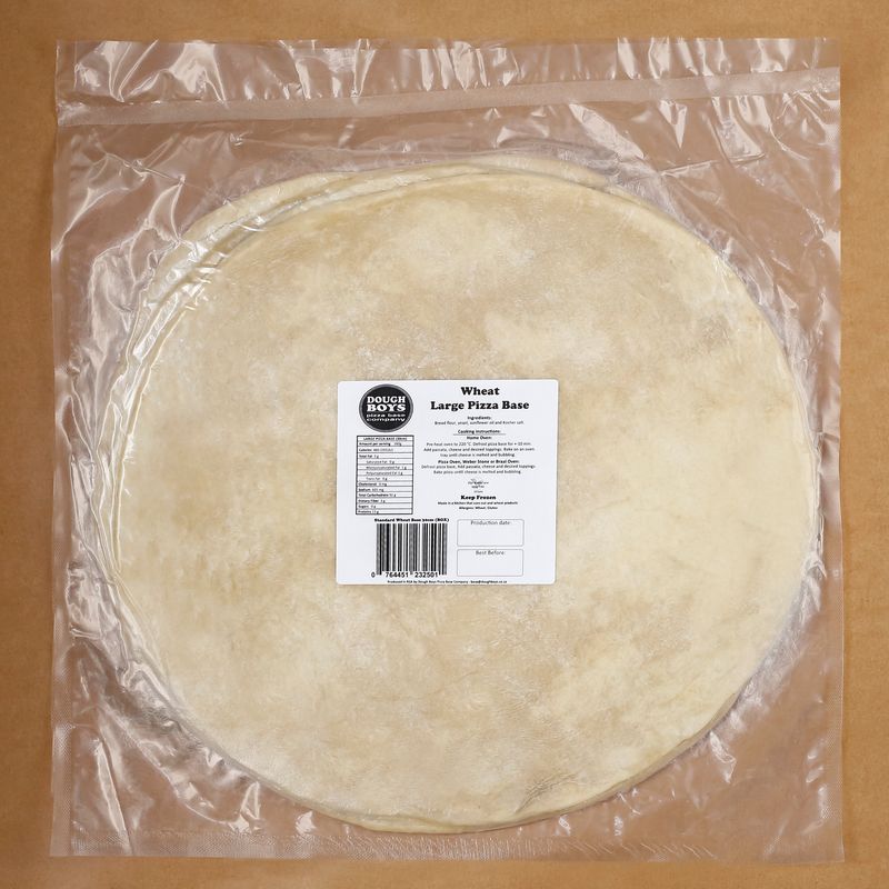 Standard Wheat Pizza Bases - 30cm - Pack of 4