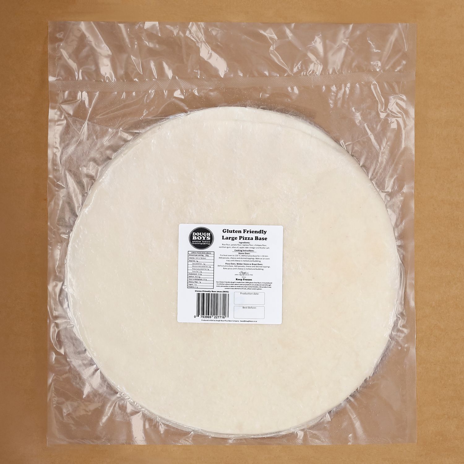 Gluten Friendly Pizza Bases - 26cm - Pack of 4